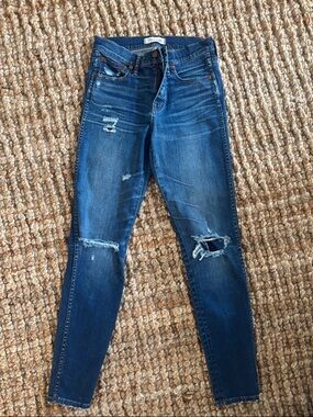 Madewell high riser skinny skinny jean